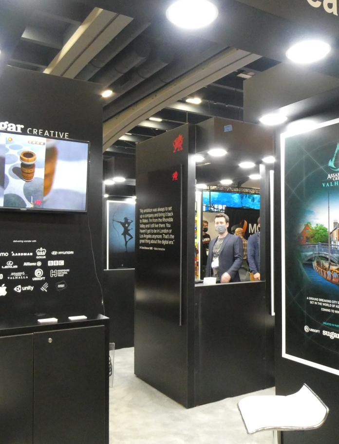 The Wales exhibition stand at GDC