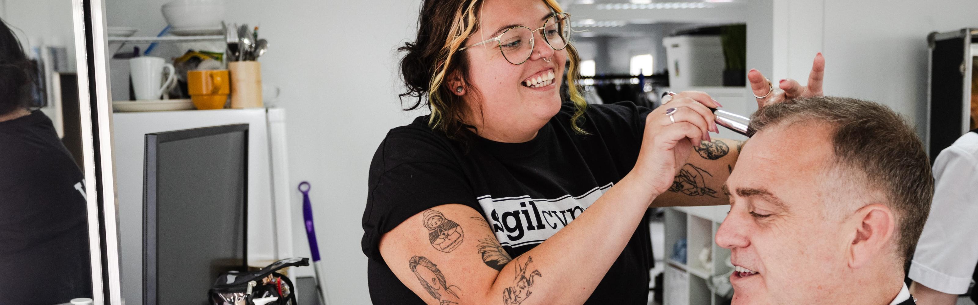 Portrait of Mrs Coulter (Ruth Wilson) in His Dark Materials Season 2